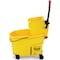 Rubbermaid Commercial 44 qt Mop Bucket and Wringer Combination, Yellow, Plastic FG618688YEL - alternate 7